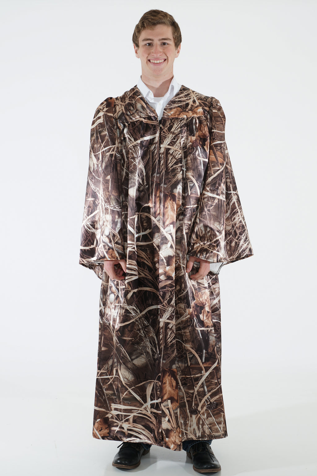 Graduation Cap and Gown Camo