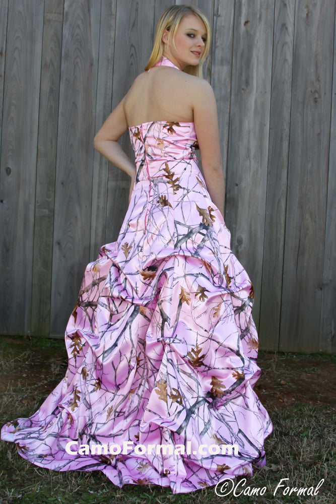 3042 "Bobbi Jo" Halter A-line with Pickups