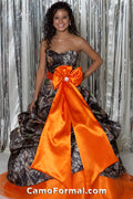 3066 "Vivien Leigh" Pickup Ball Gown With Extreme Bow