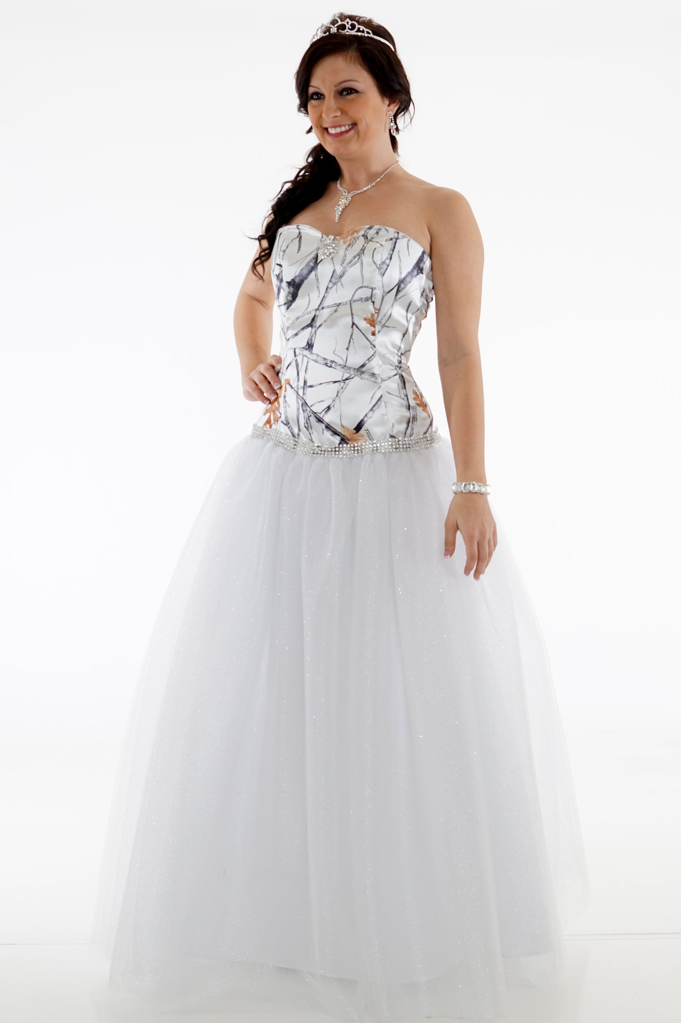 Design Your Own from photos on file.  Request Price Quote via email to info@camoformal.com