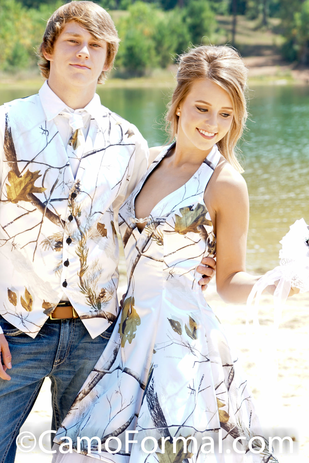 * Men's Camo Vest, XSM-5XL