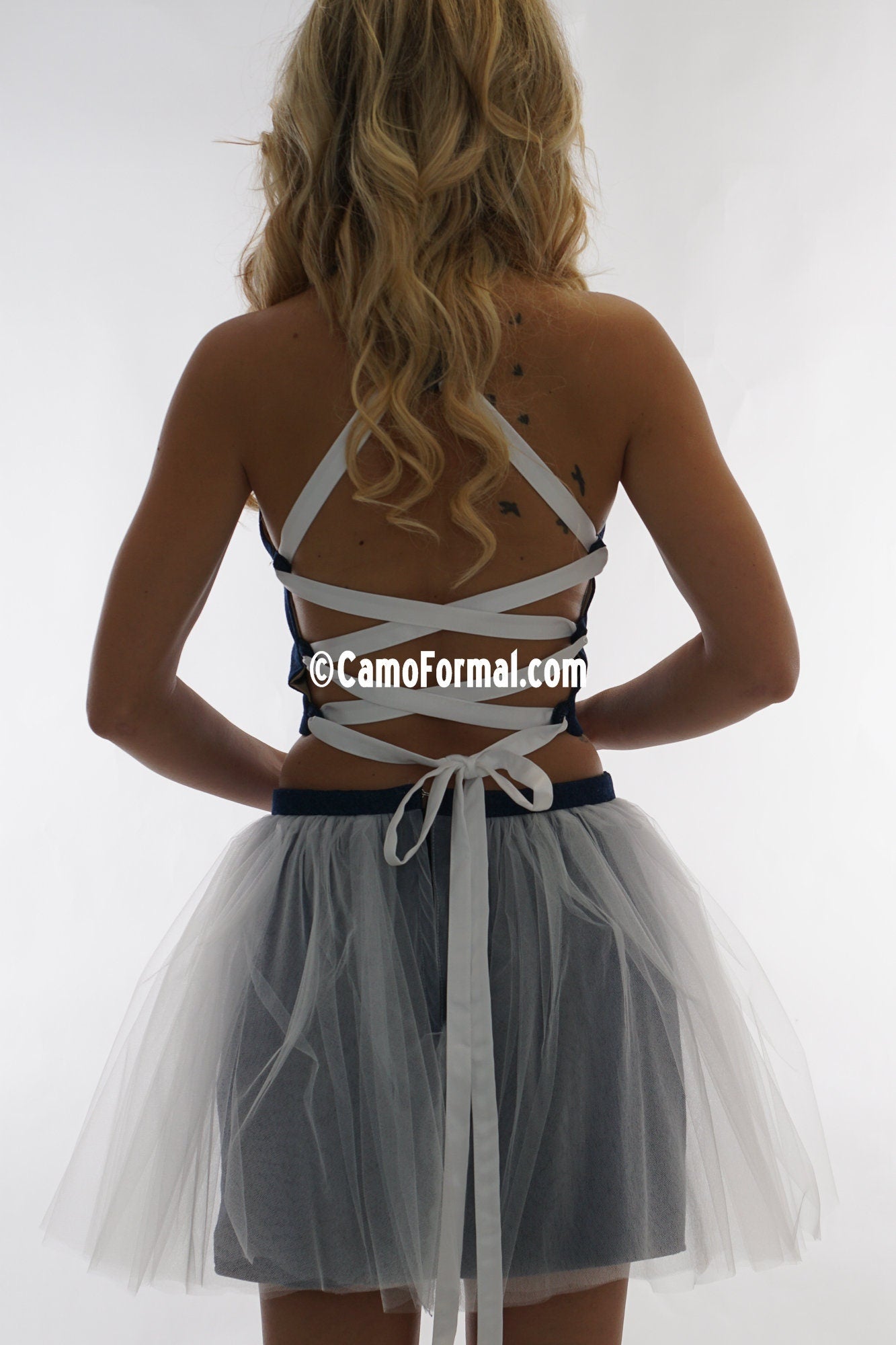 Sale 9062 2-Piece, Strappy Back Dress in 3 Prints