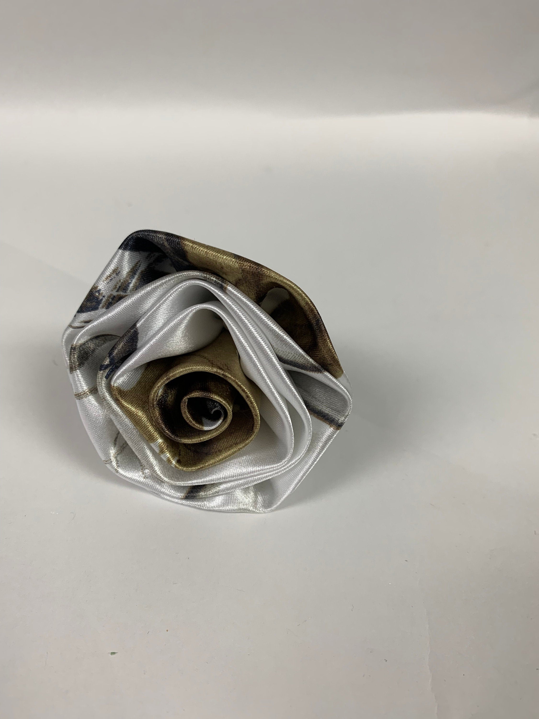 Camo Flowers- Realtree AP Snow,  Various Sizes Available