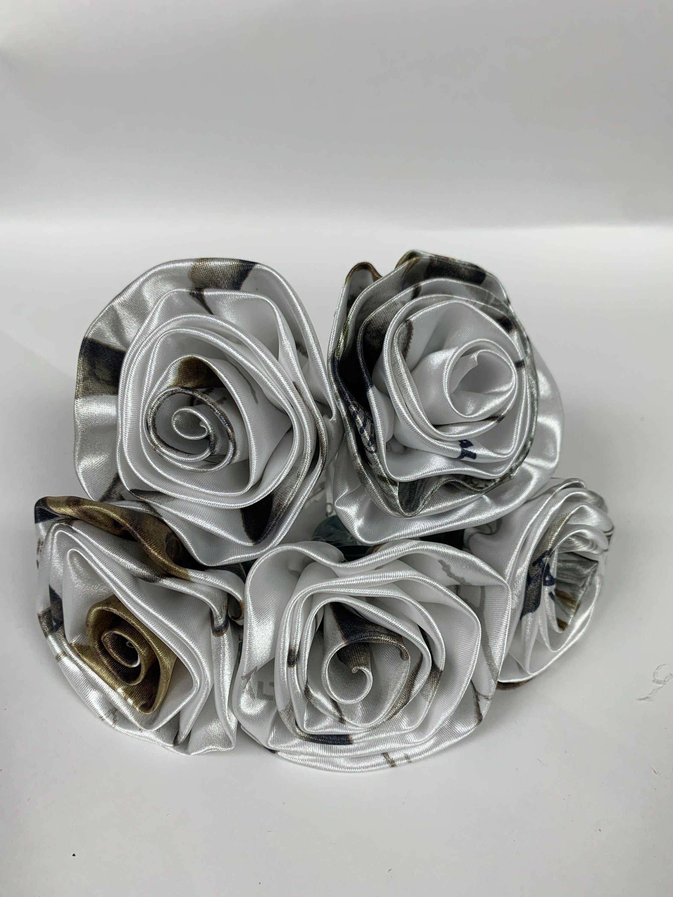 Camo Flowers- Realtree AP Snow,  Various Sizes Available