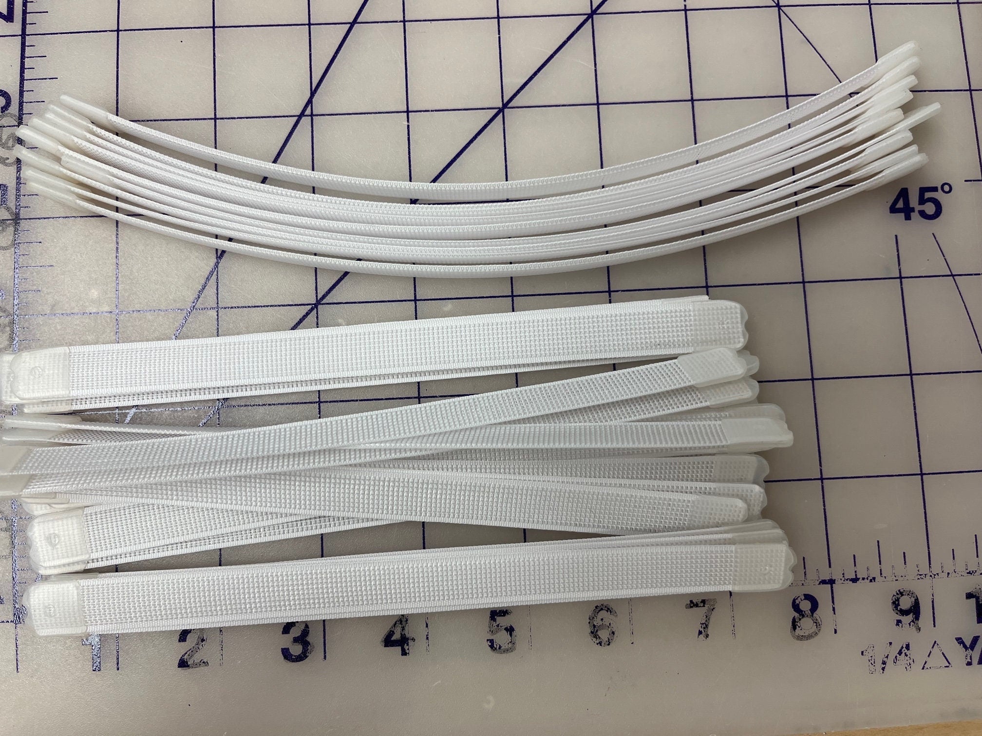 Sewing BONING for bodice support, Sew in, with plastic end caps