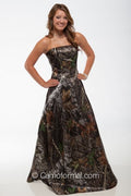 8898 Basic Camo Aline Dress