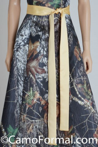 8898 Basic Camo Aline Dress