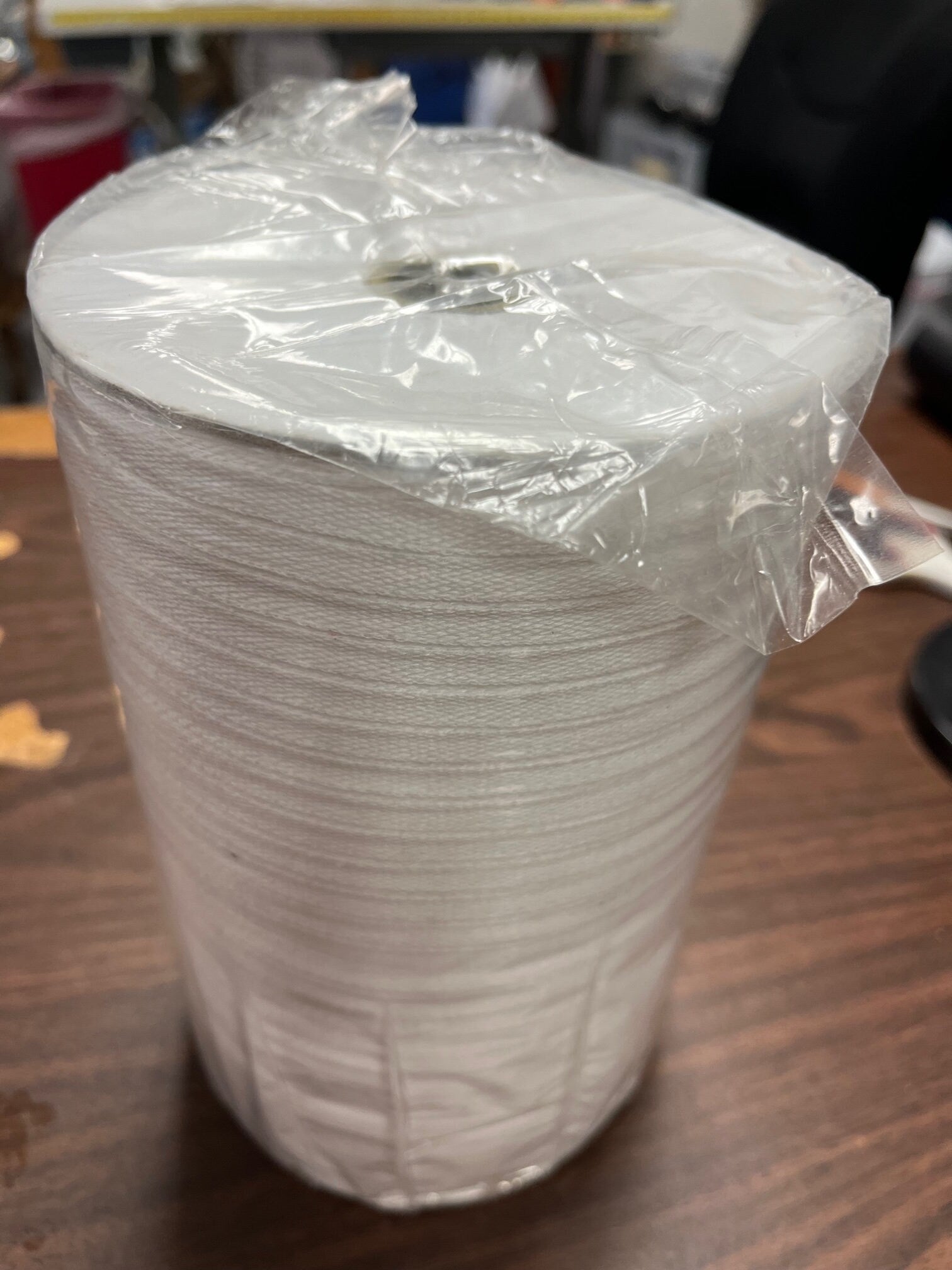 Sewing Garment Hanger Tape 1/4", 25 yards, 900"