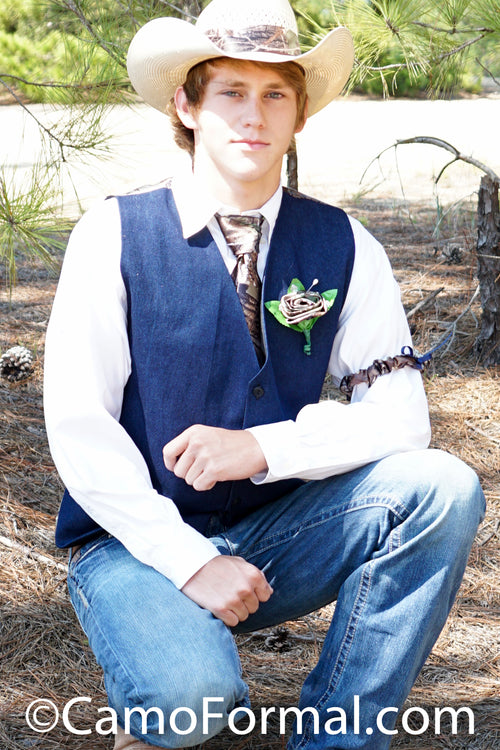 * Men's Camo Vest, XSM-5XL