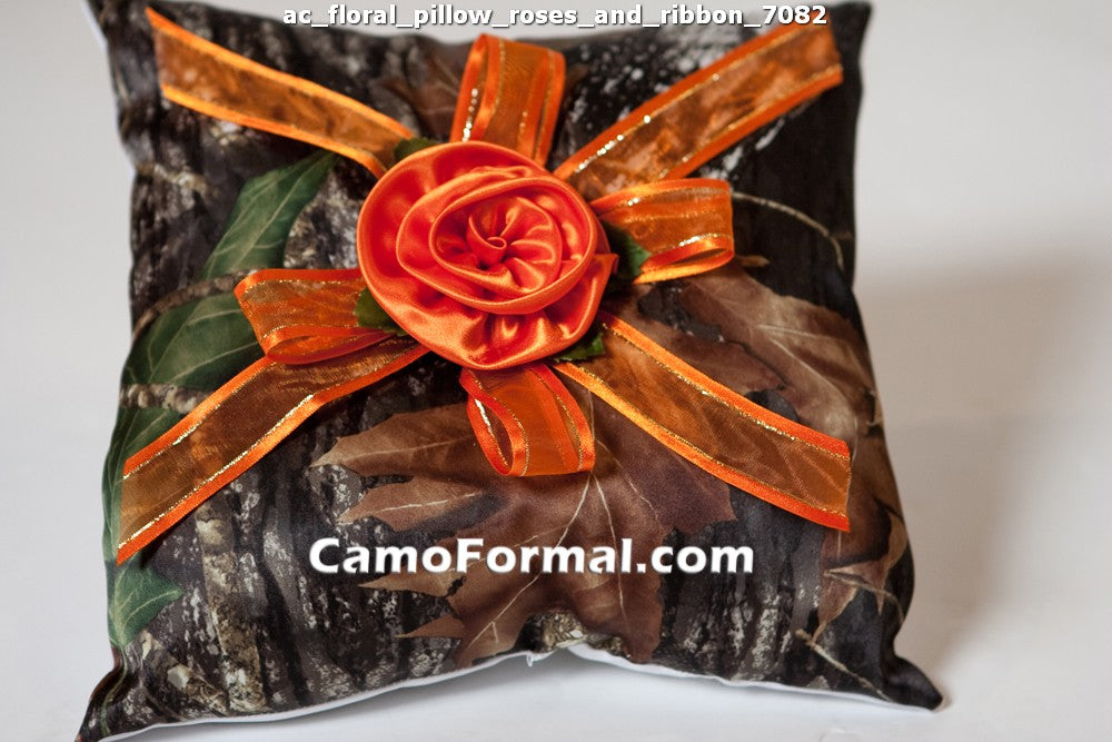 Ring Bearer PIllow, Camo Trim