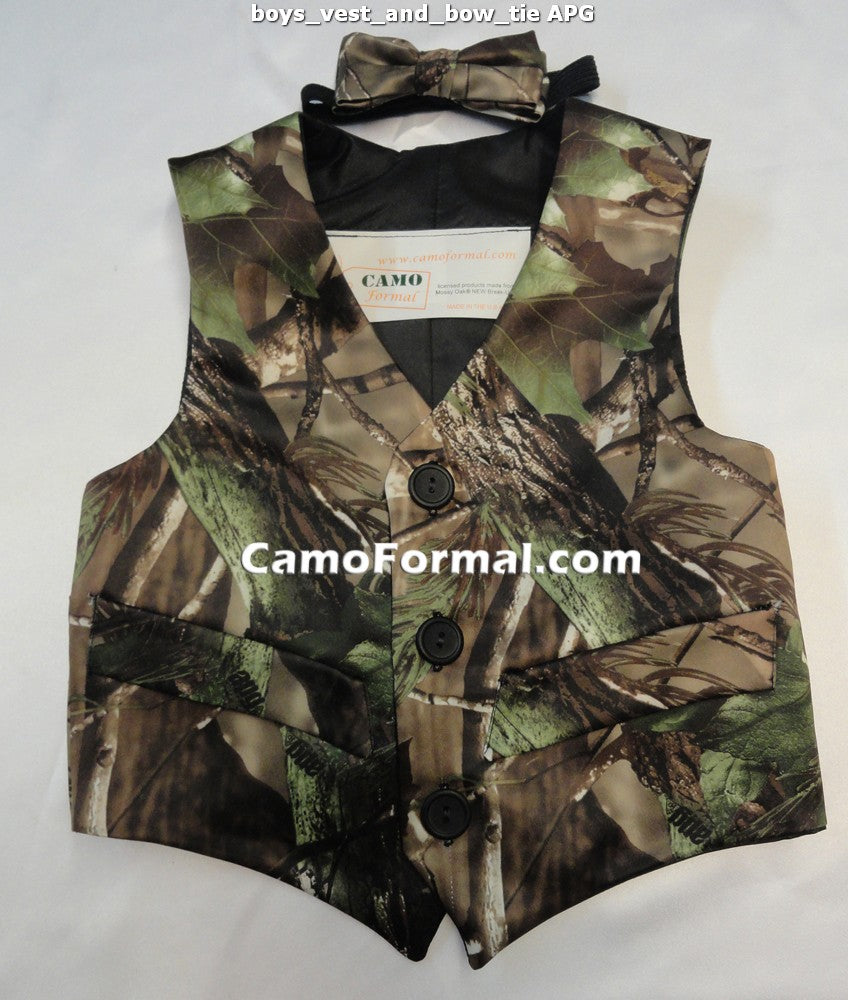 Boys Vest and Bow Tie Set
