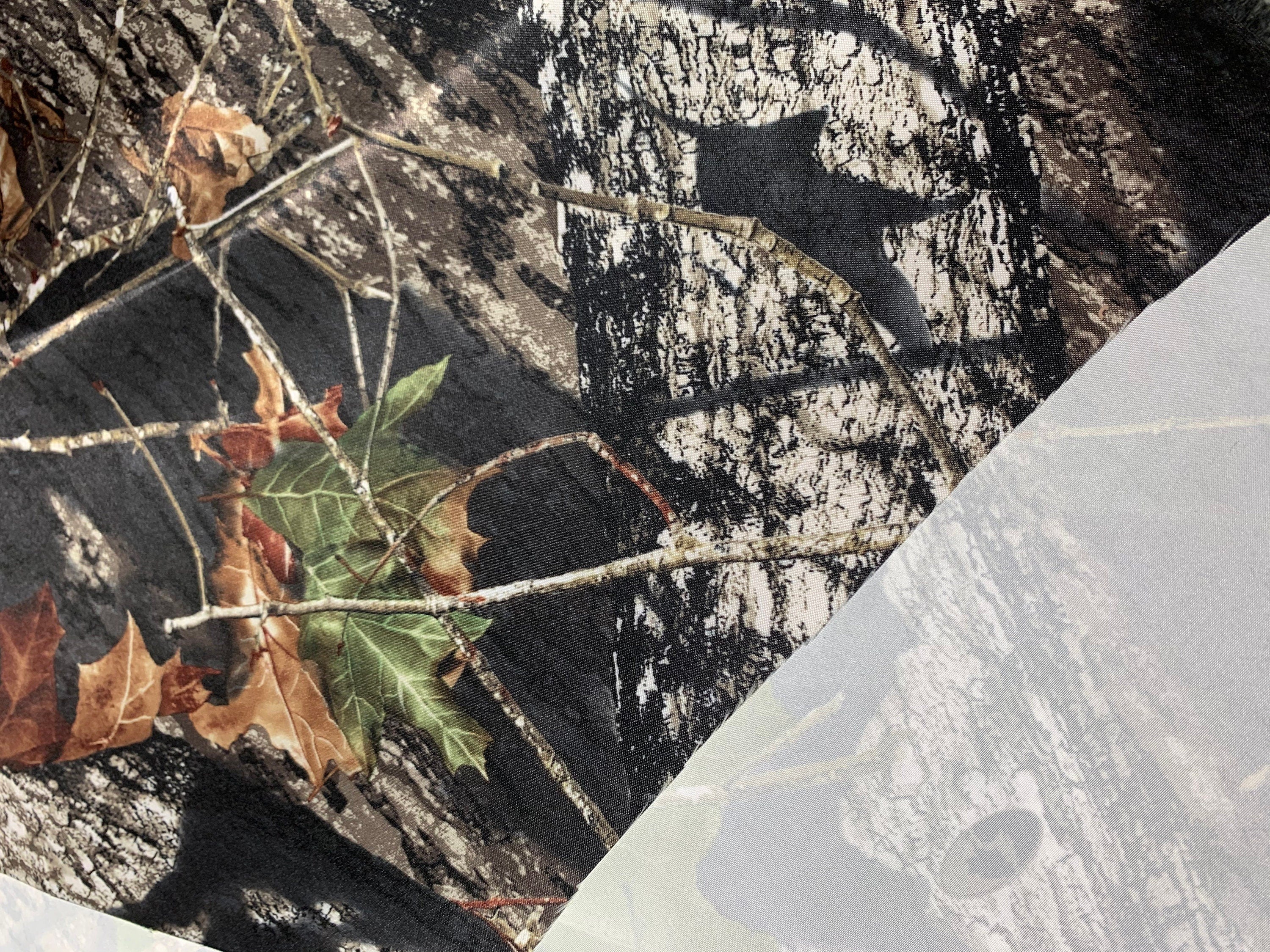 Fabric Bulk Roll 60" Wide, 150 Yards, Mossy Oak Satin Camo Fabric