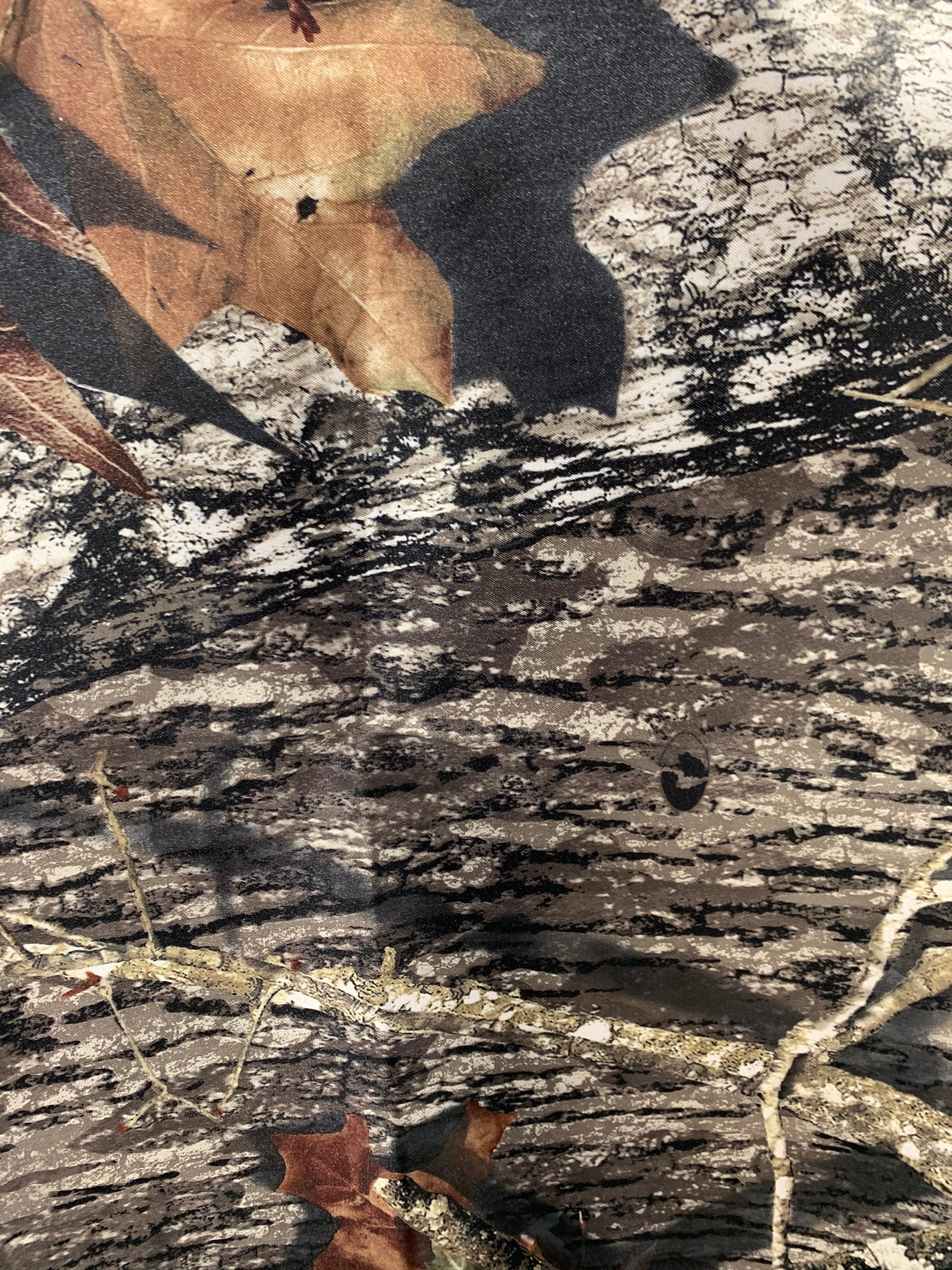 Fabric Mossy Oak New Breakup Satin Camo Fabric by the Yard