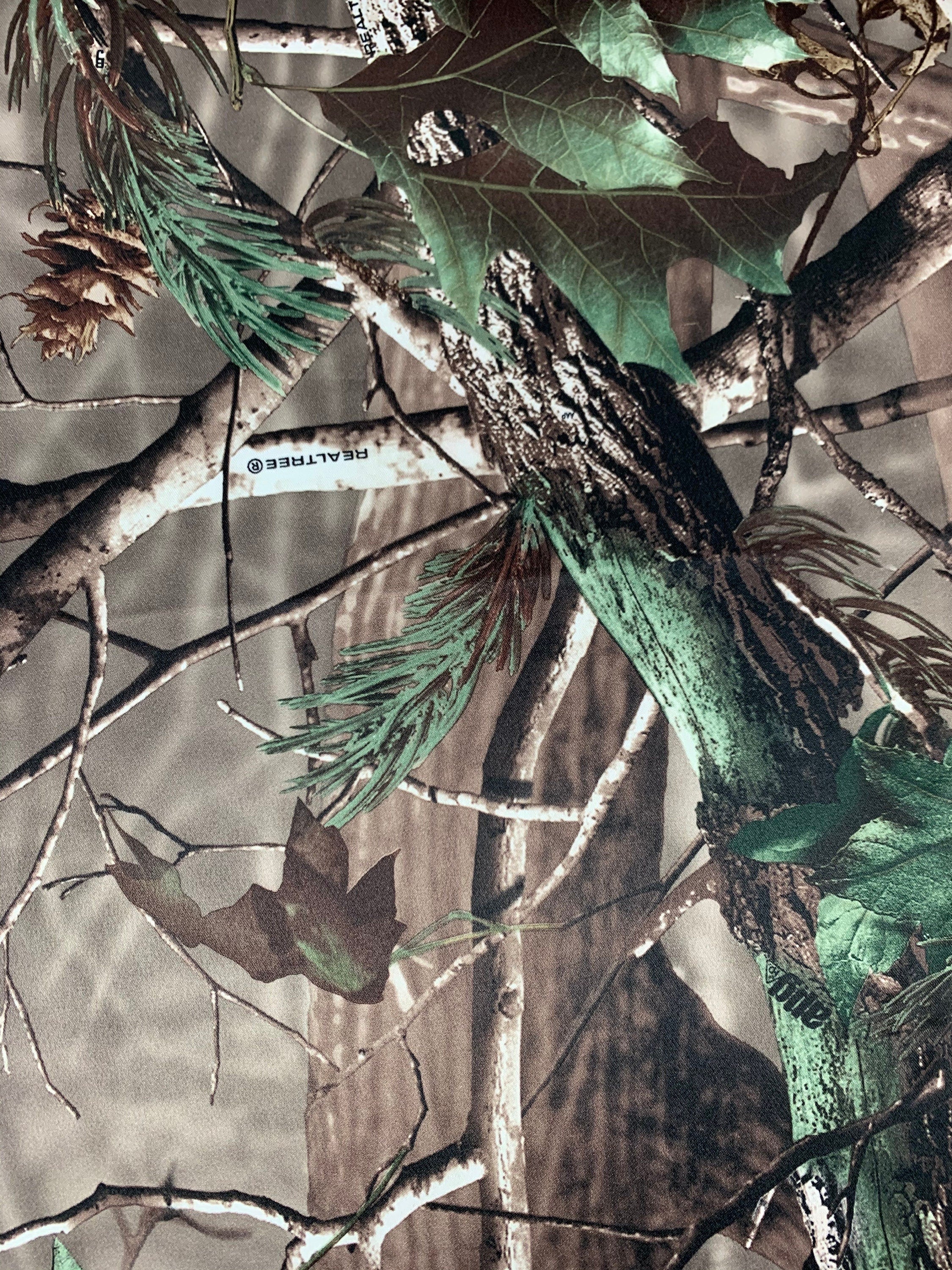 Fabric APG Realtree Satin Camo Fabric by the Yard