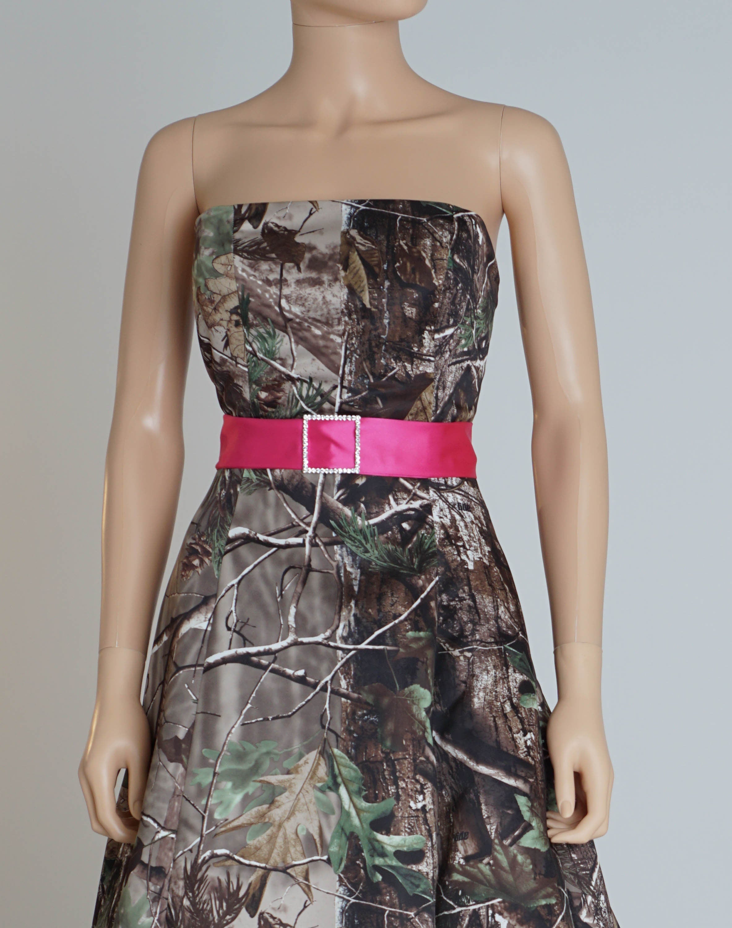 Sash 2"x 90" With Rhinestone Buckle Accent. (Choose Buckle and Sash Color)